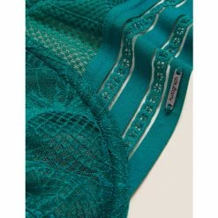 Autograph Marseilles Lace Wired Balcony Bra F-H Lingerie Teal -autograph Shop unnamed file 511
