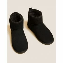 Autograph Suede Slipper Boots Men Light Tan