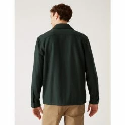 Autograph Wool Blend Overshirt Men Black -autograph Shop unnamed file 581