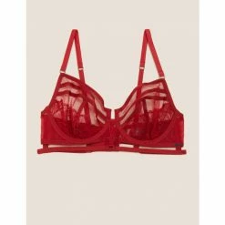 Autograph Calvi Embroidery Wired Bustier A-E Lingerie Black