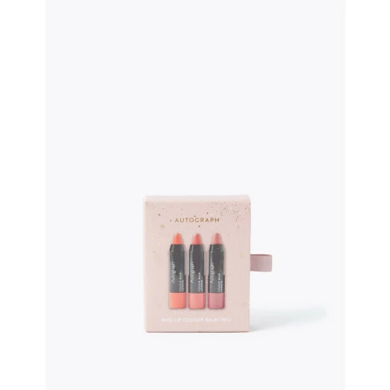 Autograph Mini Lip Colour Balm Trio Beauty No Colour 2 Autograph Mini Lip Colour Balm Trio Beauty No Colour - Image 2