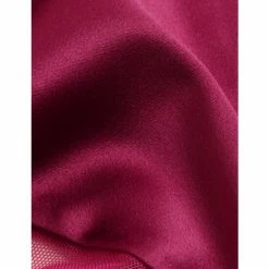 Autograph Tivoli Mesh High Leg Knickers Lingerie Claret -autograph Shop unnamed file 667