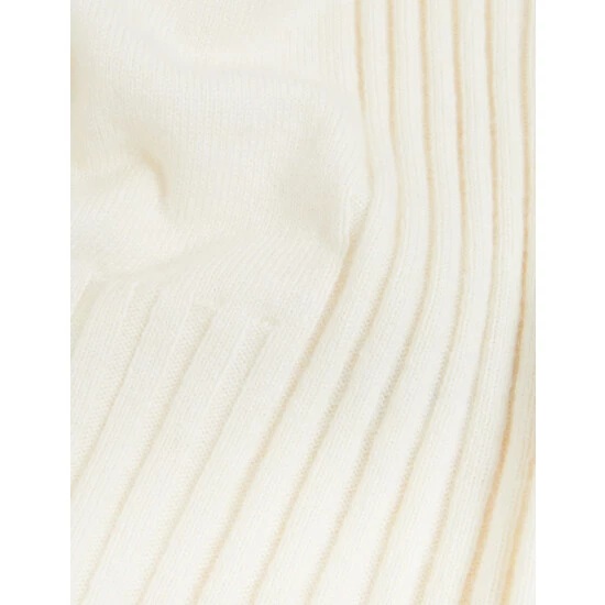 Autograph V-Neck Jumper With Cashmere Women Ivory 6 Autograph V-Neck Jumper With Cashmere Women Ivory - Image 6