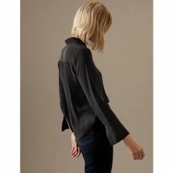 Autograph Pure Silk Long Sleeve Shirt Women Black 13 Autograph Pure Silk Long Sleeve Shirt Women Black -autograph Shop unnamed file 70