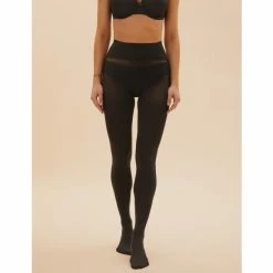 Autograph 60 Denier Soft Luxe Seamless Opaque Tights Lingerie Black