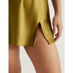 Autograph Amalfi Embroidery Satin Slip Lingerie Chartreuse 13 Autograph Amalfi Embroidery Satin Slip Lingerie Chartreuse -autograph Shop unnamed file 854