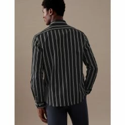 Autograph Pure Cotton Striped Shirt Men Black Mix 10 Autograph Pure Cotton Striped Shirt Men Black Mix -autograph Shop unnamed file 873