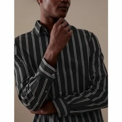 Autograph Pure Cotton Striped Shirt Men Black Mix 11 Autograph Pure Cotton Striped Shirt Men Black Mix -autograph Shop unnamed file 874