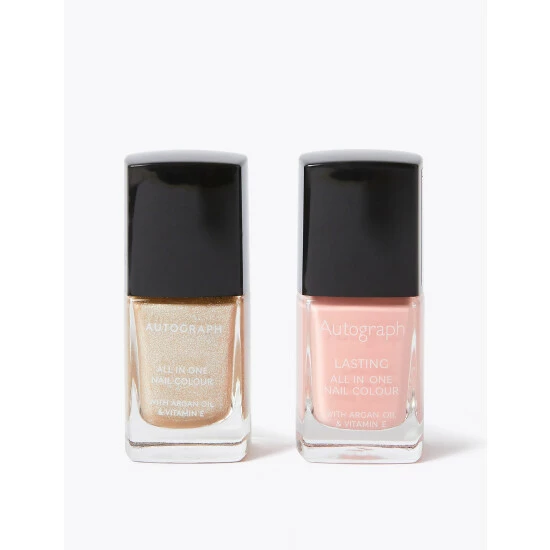 Autograph Nail Polish Duo Beauty No Colour 1 Autograph Nail Polish Duo Beauty No Colour