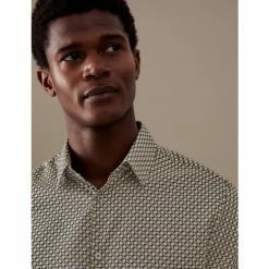 Autograph Cotton Rich Geometric Print Shirt Men Multi/neutral 9 Autograph Cotton Rich Geometric Print Shirt Men Multi/neutral -autograph Shop unnamed file 910