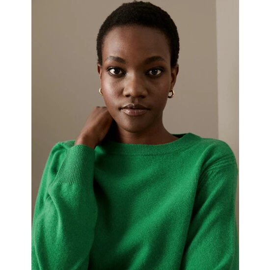 Autograph Pure Cashmere Crew Neck Jumper Women Scarlet 6 Autograph Pure Cashmere Crew Neck Jumper Women Scarlet - Image 6