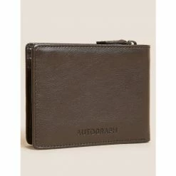 Autograph Leather Zip Bi-Fold Cardsafe™ Wallet Men Black -autograph Shop unnamed file 921