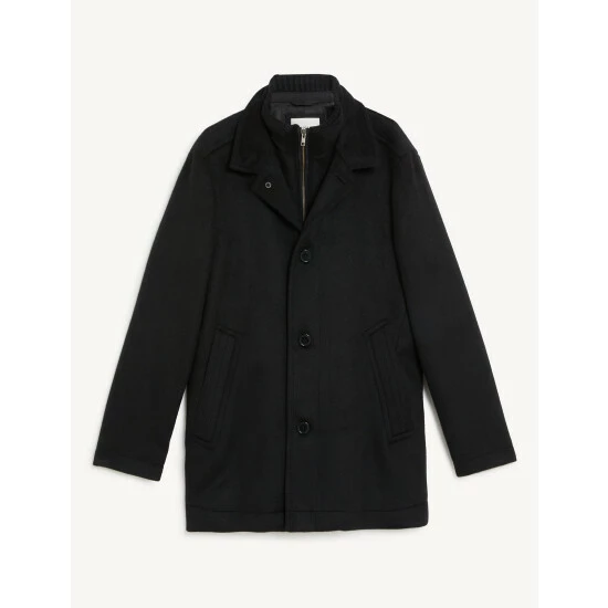 Autograph Double Collar Jacket Men Black 1 Autograph Double Collar Jacket Men Black