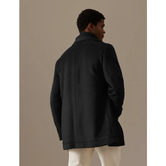 Autograph Double Collar Jacket Men Black 5 Autograph Double Collar Jacket Men Black - Image 5