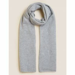 Autograph Pure Cashmere Knitted Scarf Women Grey 9 Autograph Pure Cashmere Knitted Scarf Women Grey -autograph Shop unnamed file 994